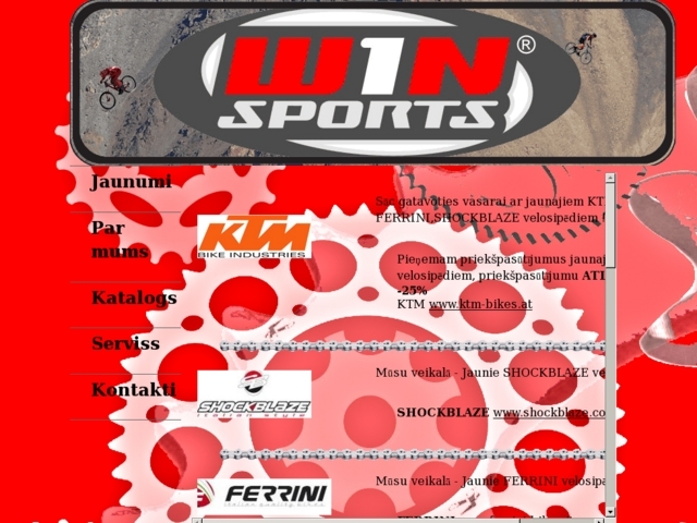 Winsports veikals un velocentrs, Arsico, SIA